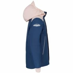 Tribord Kids Sailing Jacket Warm And Waterproof Sailing 100 Blue Pink