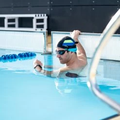 Nabaiji Xbase Large Swimming Goggles With Clear Lenses Adult