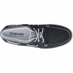 Tribord Denim Blue Clipper Boat Shoes