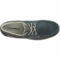 Tribord Denim Blue Clipper Boat Shoes