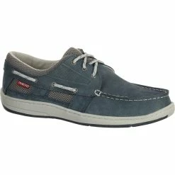 Tribord Denim Blue Clipper Boat Shoes