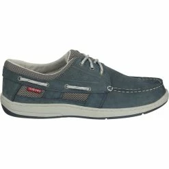 Tribord Denim Blue Clipper Boat Shoes