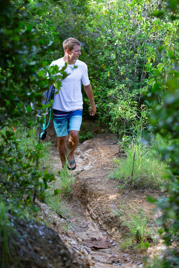 Olaian Surfing Short-sleeve Anti-UV WATER T-SHIRT - White