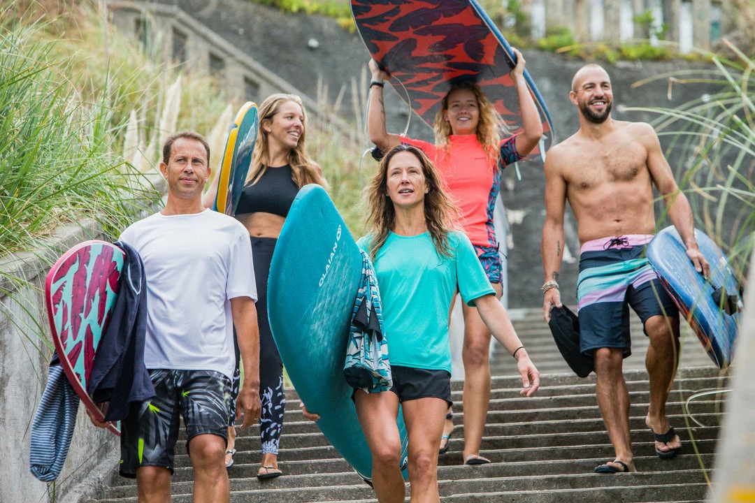 Olaian Surfing Short-sleeve Anti-UV WATER T-SHIRT - White