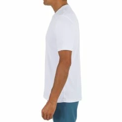 Olaian Surfing Short-sleeve Anti-UV WATER T-SHIRT - White