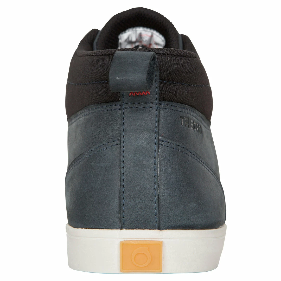 Tribord Men's Leather Boat Shoes Kostalde Rain Sailing