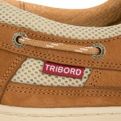 Tribord Denim Blue Clipper Boat Shoes
