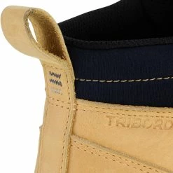 Tribord Men's Leather Boat Shoes Kostalde Rain Sailing