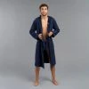 Watko Swimming Lightweight Cotton Pool Bathrobe With Hood