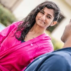 Watko Lightweight Micro Cotton Pool Bathrobe With Hood Swimming