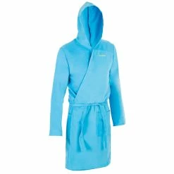Watko Swimming Compact Microfiber Pool Bathrobe With Hood