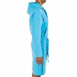 Watko Swimming Compact Microfiber Pool Bathrobe With Hood