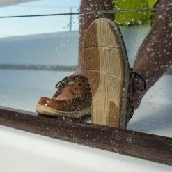 Tribord Men's Leather Boat Shoes Clipper Sailing