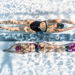 Nabaiji Swimming Silicone Swim Cap TERM BLACK