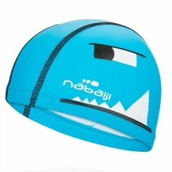Nabaiji Swimming Mesh Silicone Swim Cap