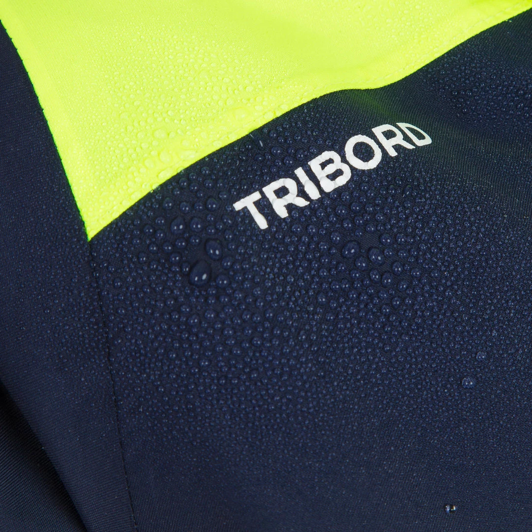 Tribord Kids Sailing Jacket Warm And Waterproof Sailing 100 Blue Pink