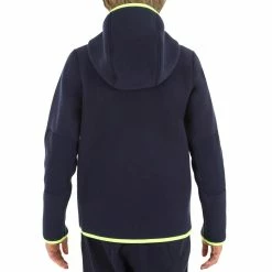 Tribord Kids' Warm Reversible Sailing Fleece 500 - Blue Ocean Navy