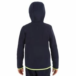 Tribord Kids' Warm Reversible Sailing Fleece 500 - Blue Ocean Navy