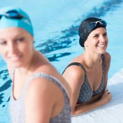 Nabaiji Swimming One-piece Sculpting Swimsuit Kaipearl Triki Leo Black