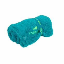 Nabaiji Soft Microfibre Hair Towel - Light Green Swimming