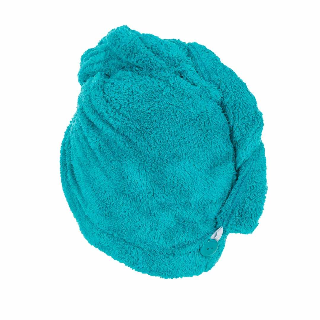 Nabaiji Soft Microfibre Hair Towel - Light Green Swimming