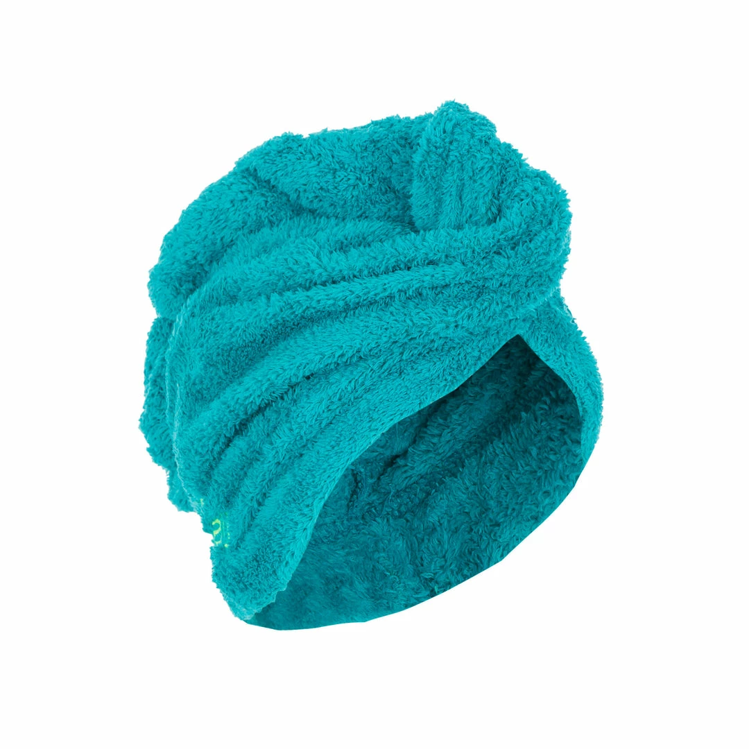 Nabaiji Soft Microfibre Hair Towel - Light Green Swimming