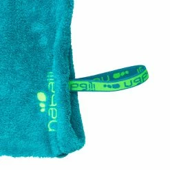 Nabaiji Soft Microfibre Hair Towel - Light Green Swimming