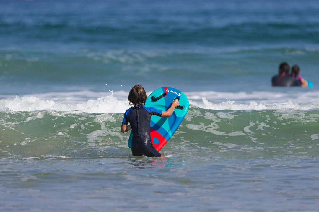 Radbug Decathlon Bodyboard Boogie Foam 31.5'' W/ Handles & Leash Kids Bodyboarding