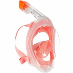 Subea Snorkeling & Scubadiving Adult Easybreath Surface Mask 500 Grey