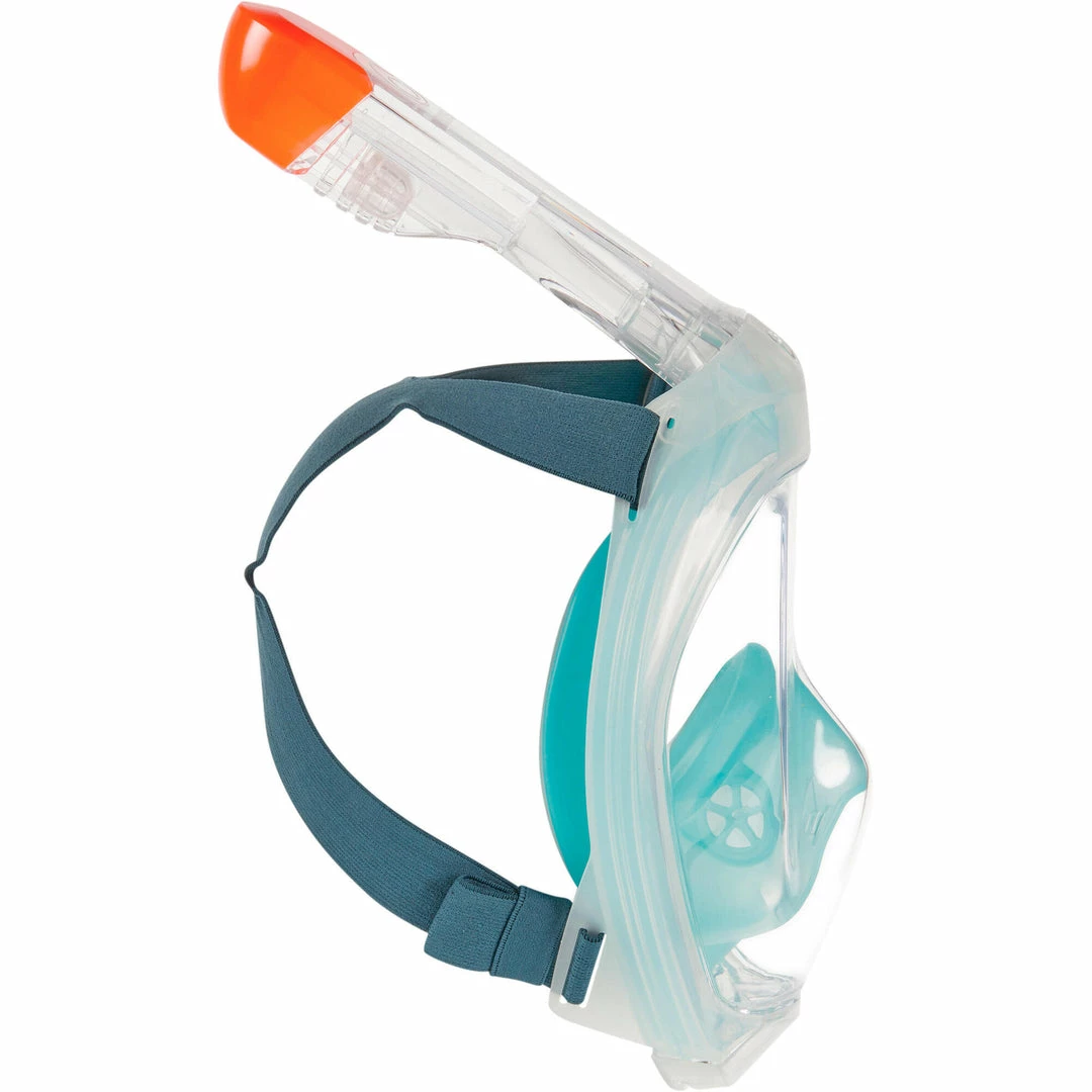 Subea Snorkeling & Scubadiving Adult Easybreath Surface Mask 500 Grey
