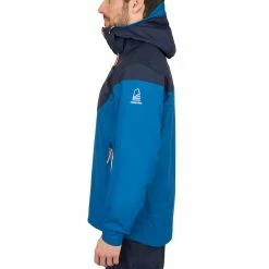 Tribord Waterproof Sailing Jacket - Wet-weather Windproof Jacket SAILING 100 Navy Blue