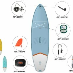 Itiwit X100 Inflatable Touring Stand Up Paddle SUP Board 10' User 130 To 175lb