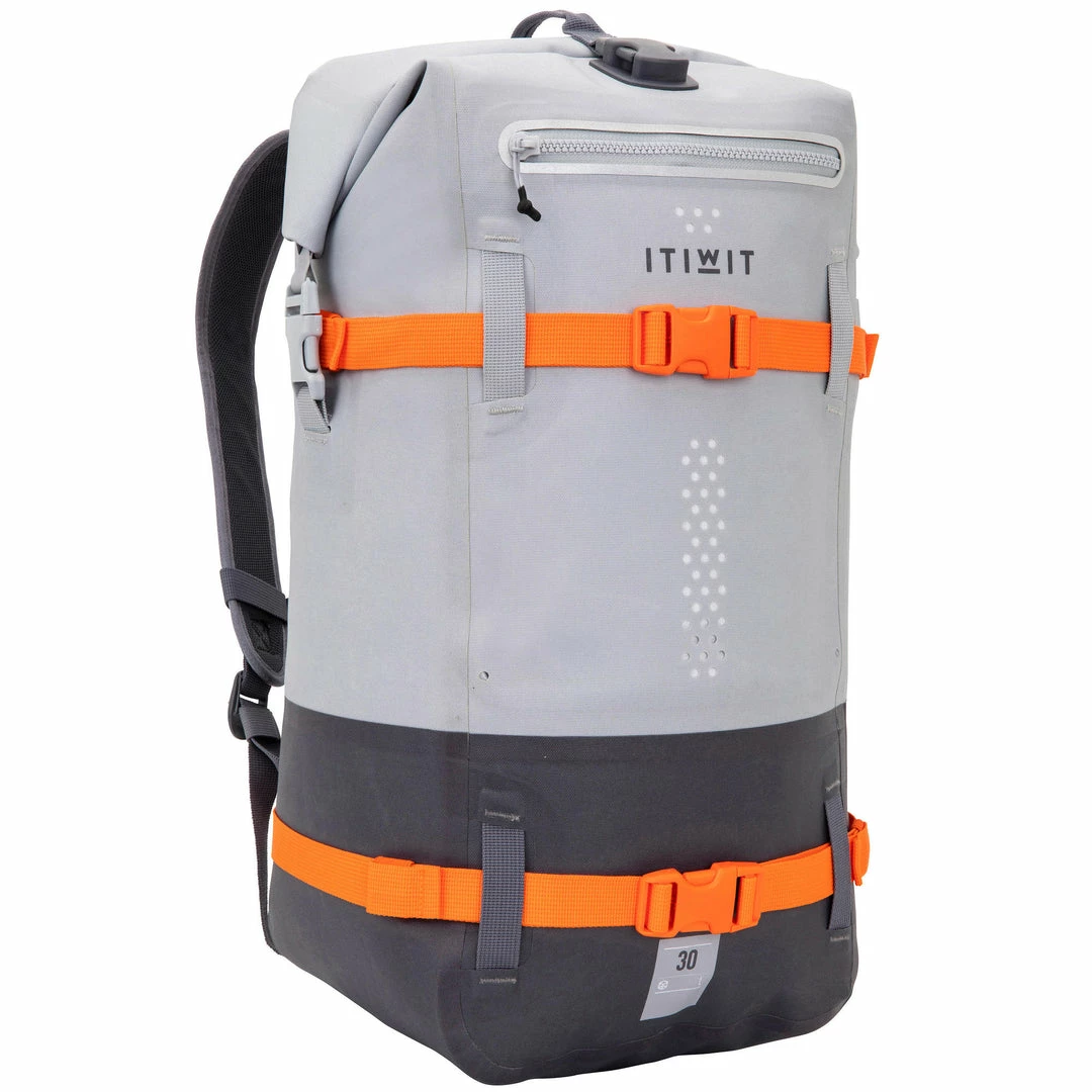 Sailing Decathlon Itiwit IPX6 Waterproof Backpack Roll Top Dry Bag 30L