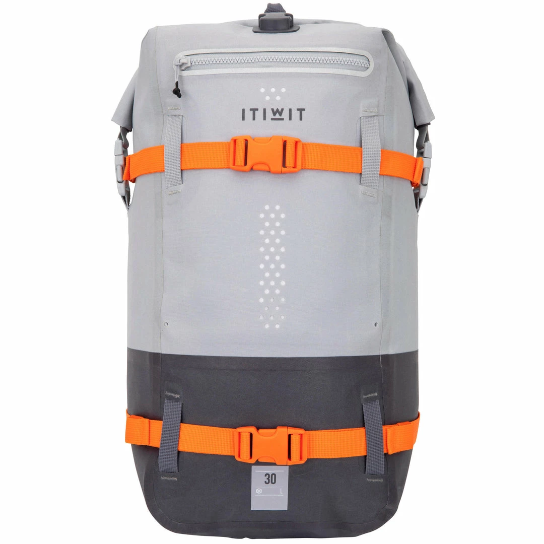 Sailing Decathlon Itiwit IPX6 Waterproof Backpack Roll Top Dry Bag 30L