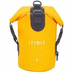 Decathlon Itiwit IPX6 Waterproof Roll Top Dry Bag 5L W/ Carry Strap