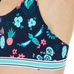 Nabaiji Swimming Bikini Top Vega Omi Navy