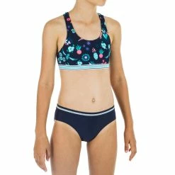 Nabaiji Swimming Bikini Top Vega Omi Navy