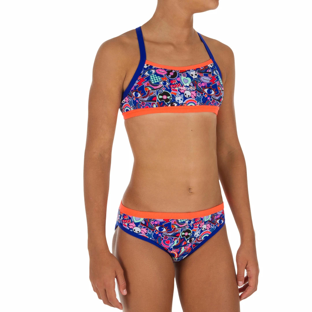 Nabaiji Swimming Jade Extremely Chlorine-Resistant Swim Top Girls'