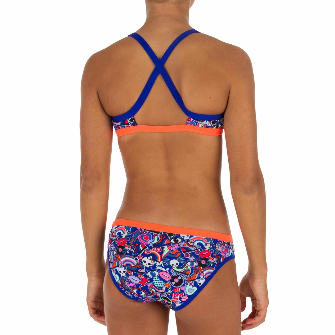 Nabaiji Swimming Jade Extremely Chlorine-Resistant Swim Top Girls'