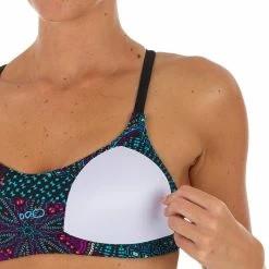 Nabaiji Swimming Riana Swimsuit Top Lib Black