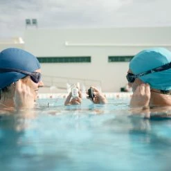 Nabaiji Mesh Fabric Swim Cap