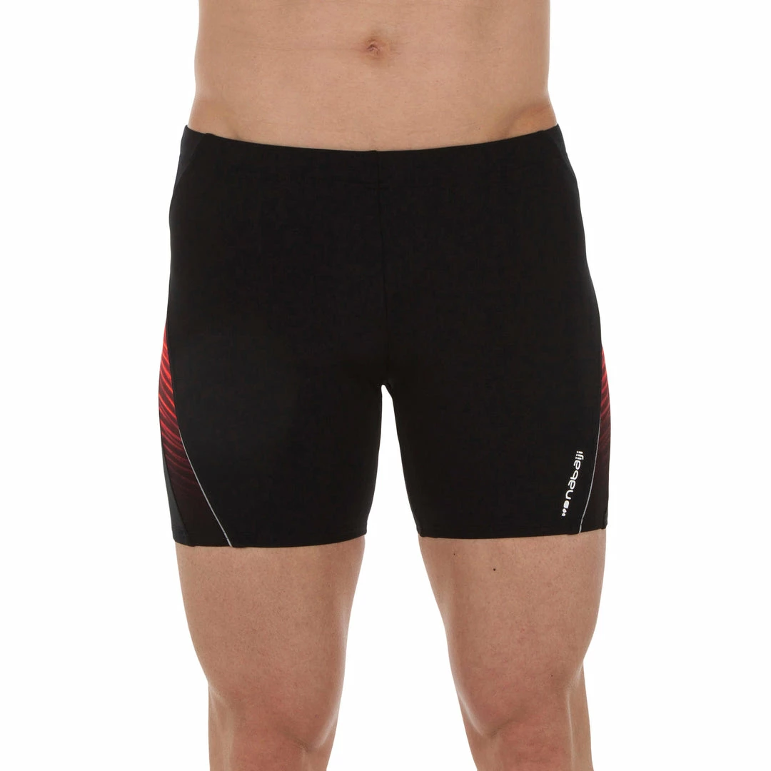Nabaiji 500, Long Swimming Boxer Shorts, Men’s