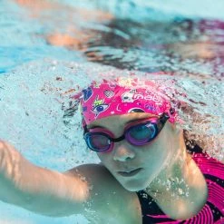 Nabaiji Swimming Silicone Swim Cap TERM BLACK