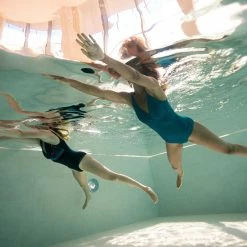 Nabaiji Swimming One-piece Sculpting Swimsuit Kaipearl Triki Leo Black