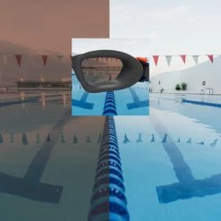 Nabaiji Spirit Mirror Lenses Swimming Goggles