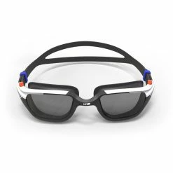 Nabaiji SPIRIT 500 ADULT SWIMMING GOGGLES - SMOKED LENSES - BLACK / RED / BEIGE