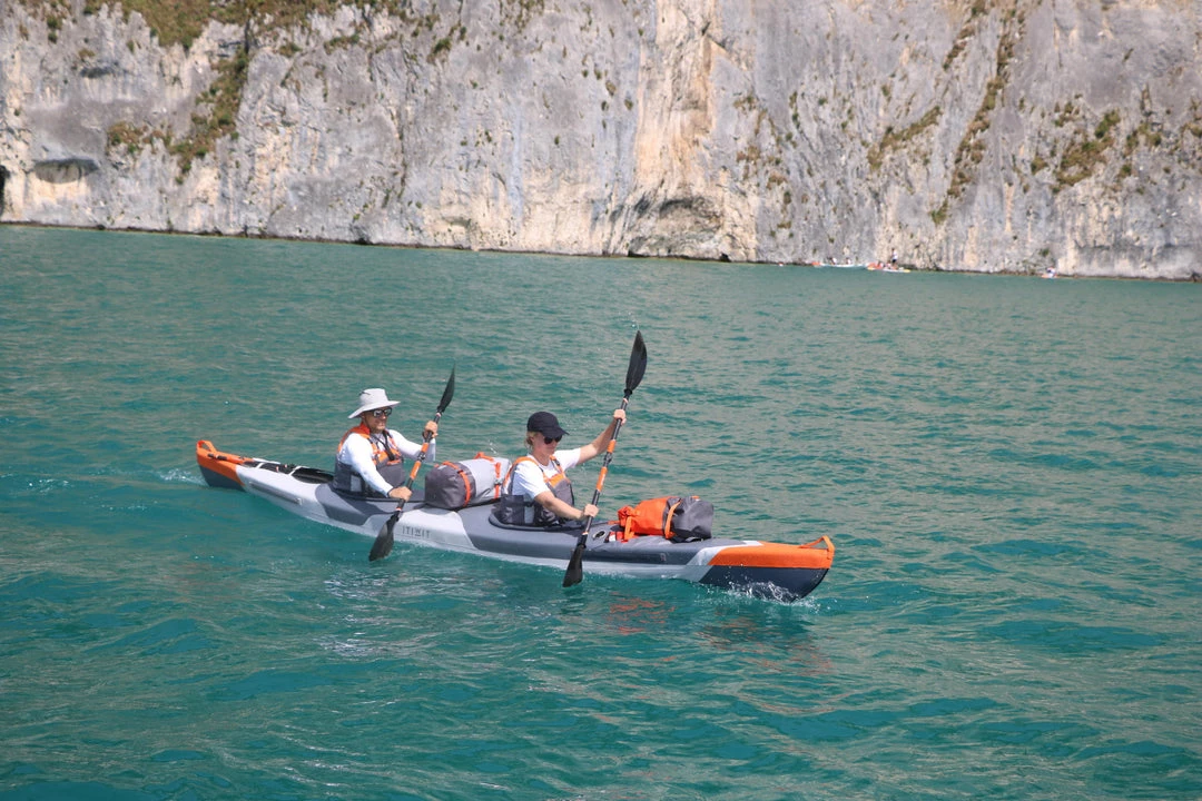 Itiwit 2-PERSON HIGH-PRESSURE DROPSTITCH INFLATABLE KAYAK STRENFIT X500 Kayaking