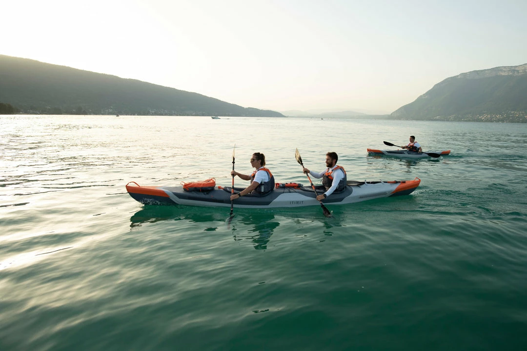 Itiwit 2-PERSON HIGH-PRESSURE DROPSTITCH INFLATABLE KAYAK STRENFIT X500 Kayaking