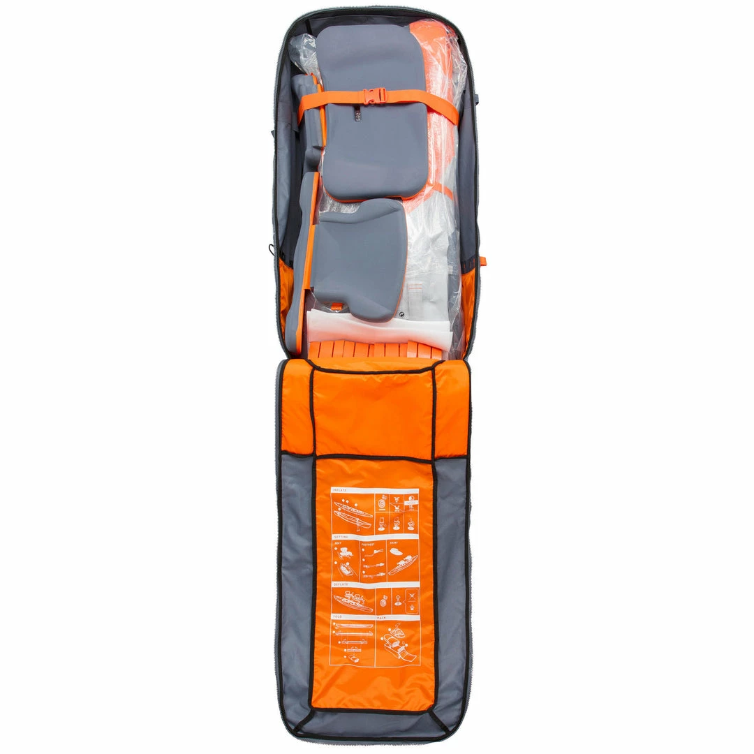 Itiwit 2-PERSON HIGH-PRESSURE DROPSTITCH INFLATABLE KAYAK STRENFIT X500 Kayaking