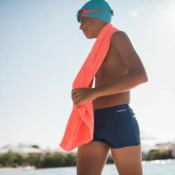 Nabaiji Swimming 100 Basic Swimsuit Boxer Boys'